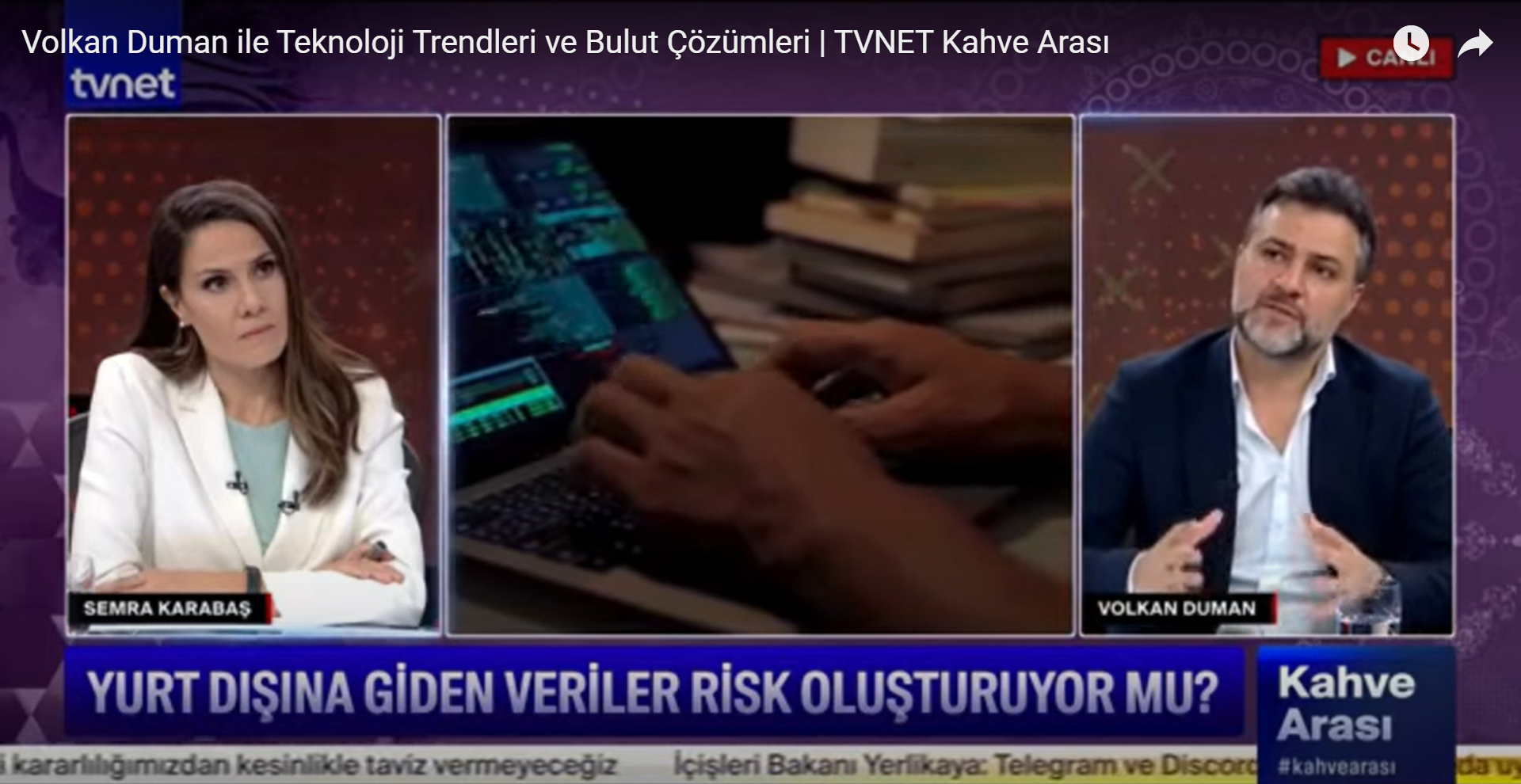 vMind CEO’su Volkan Duman TVNET Kahve Arası Programında!